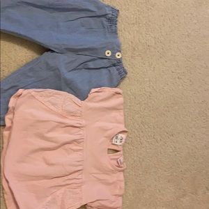 Zara pant and top